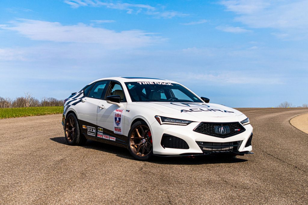 Acura TLX Type S to Compete in One Lap of America Road Rally