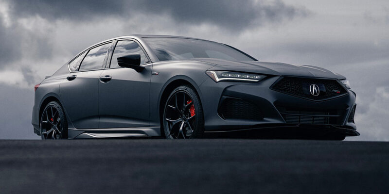 TLX Type S PMC Edition in Gotham Gray