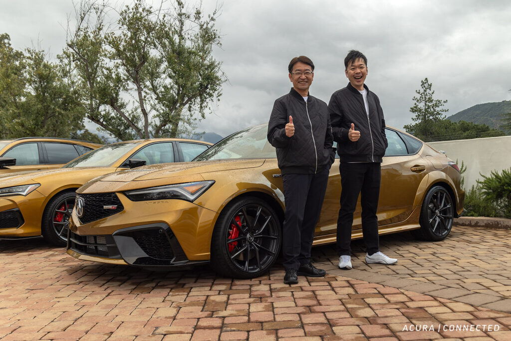Acura Integra Type S Development Team -Yoshiaki Akimoto and Kohei Akamine