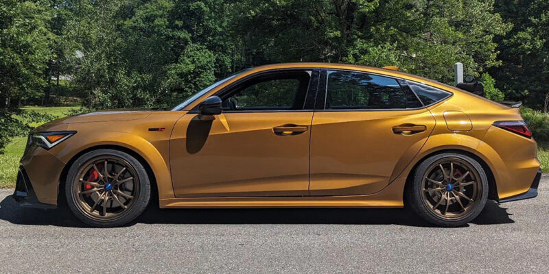 Tiger Eye Pearl Integra Type S on Mugen MF10 Wheels