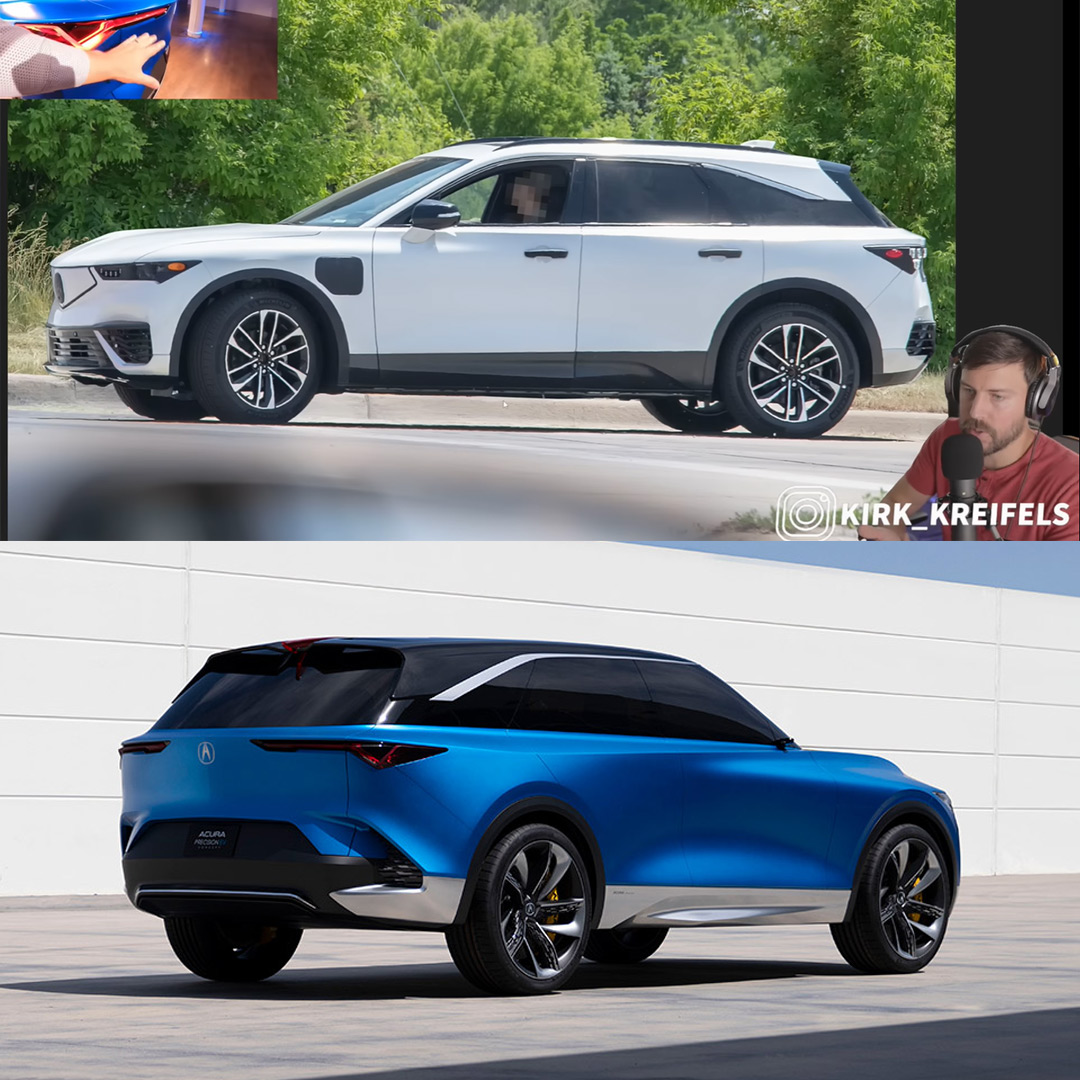 Acura ZDX | Acura Precision EV Concept comparison