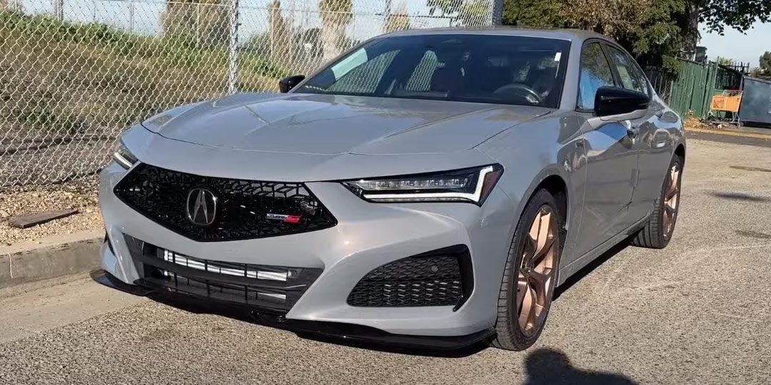 Video 2024 Acura TLX Type S in Urban Gray Pearl Acura Connected