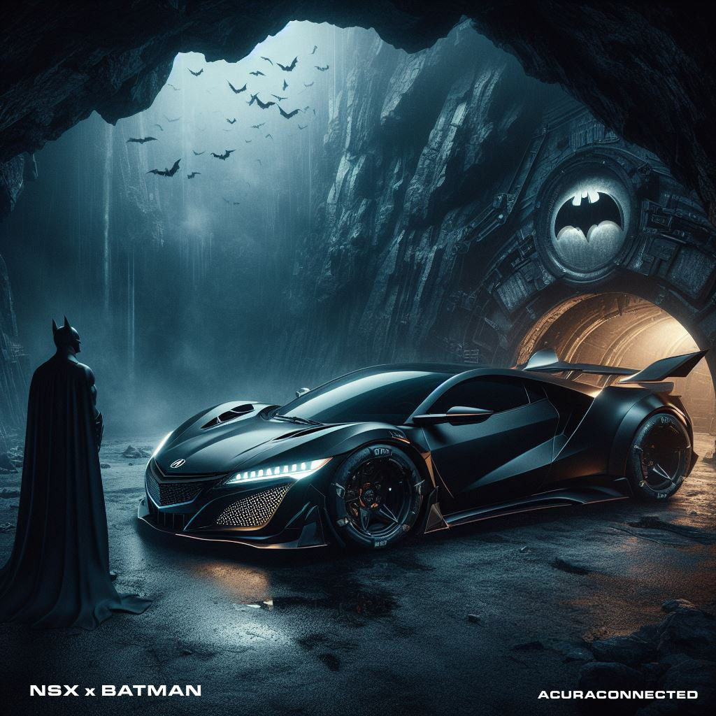 Acura NSX x Batman