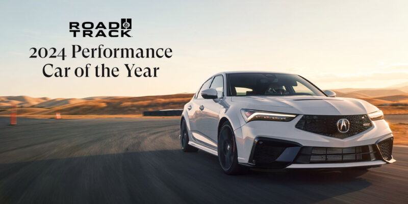 Acura Integra Type S Wins 2024 Road & Track Performance Car of the Year Award