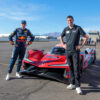 Max Verstappen meets the Acura ARX-06