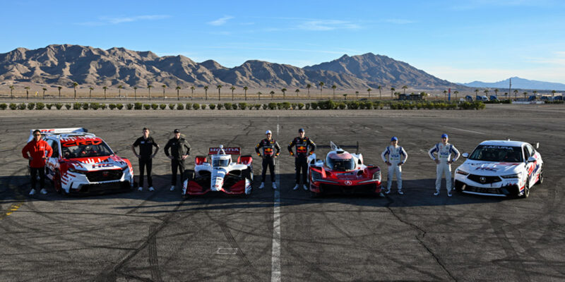 Red Bull Racing and RB F1 Drivers at HRC Hybrid Day