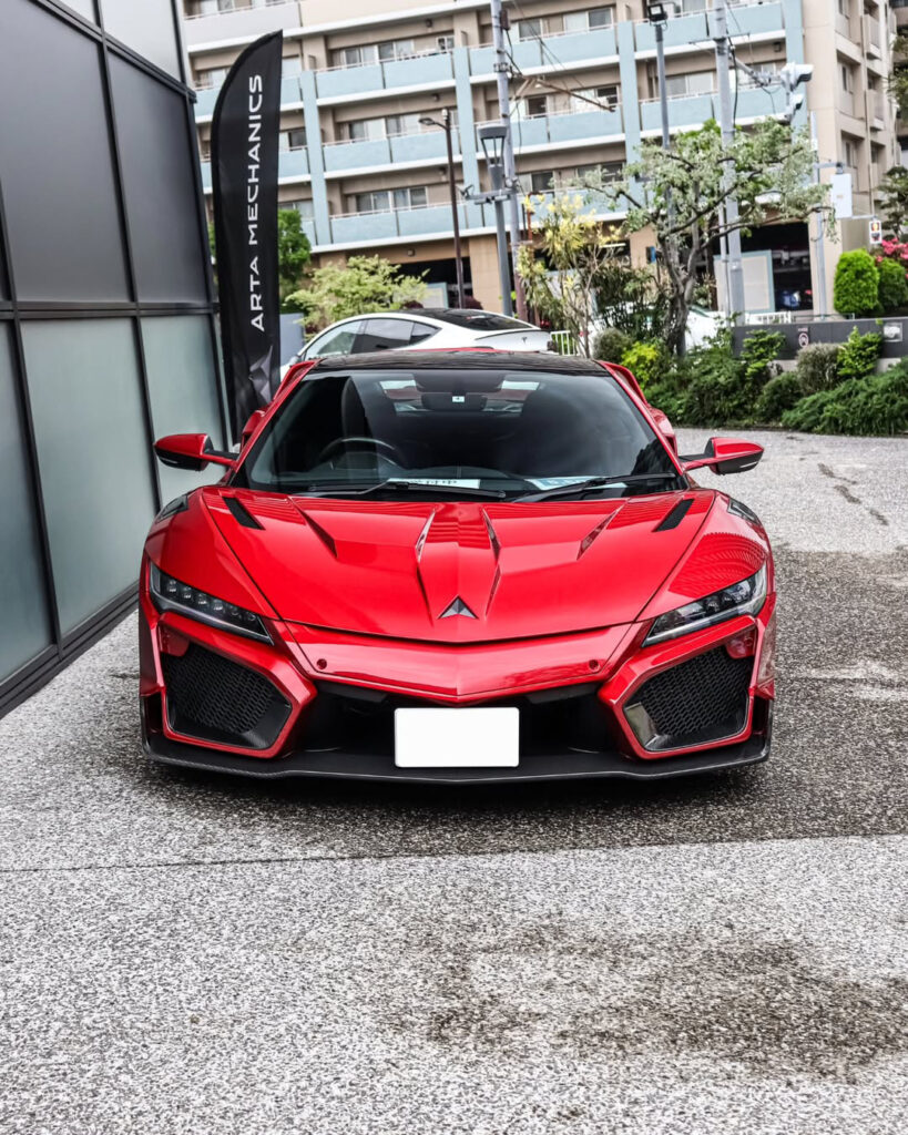 NSX LEGAVELO V2R in Crimson Metallic