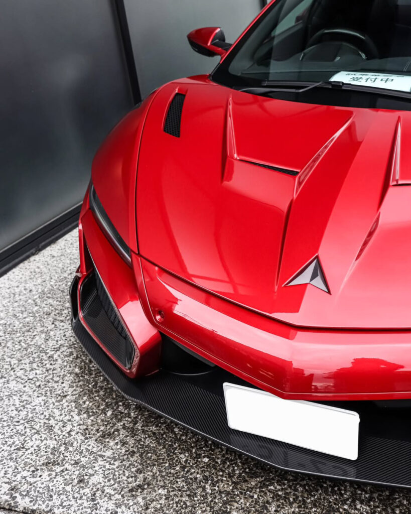 NSX LEGAVELO V2R in Crimson Metallic