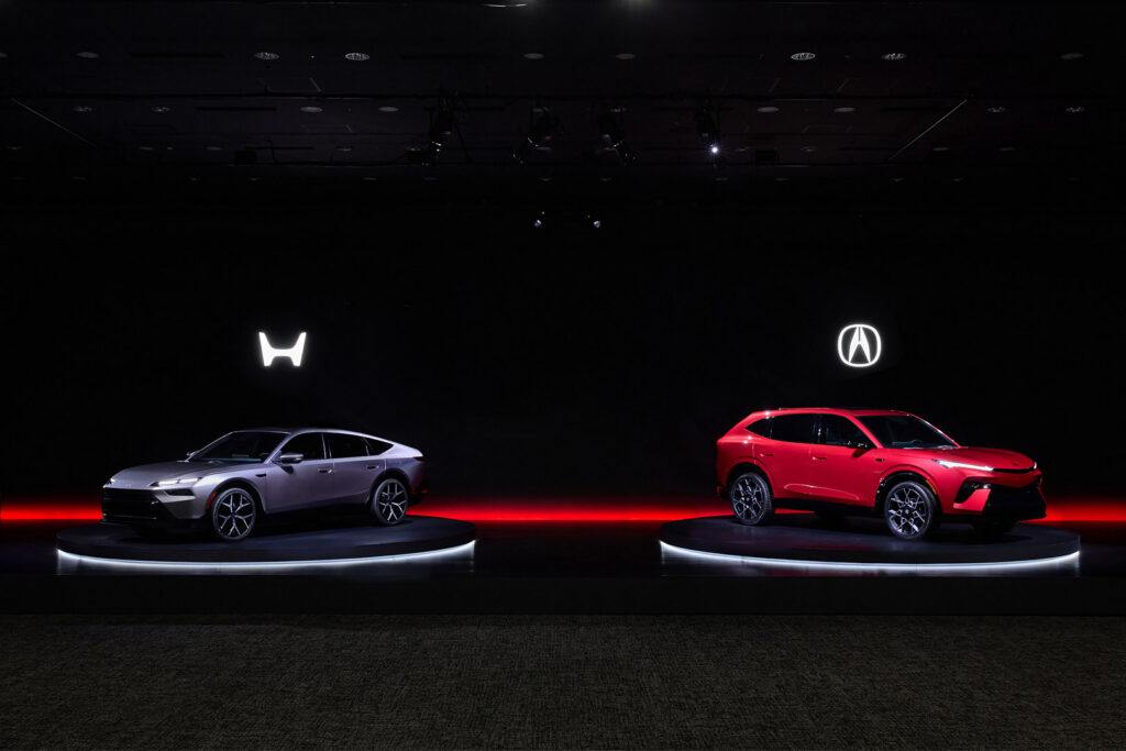 Acura Hybrid SUV Prototype, Honda Hybrid Sedan Prototype